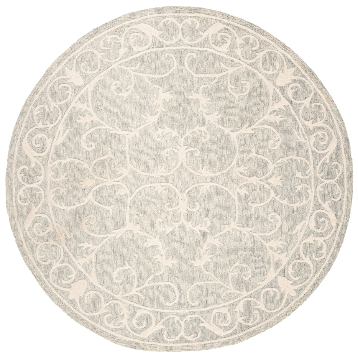 SAFAVIEH Handmade Micro-Loop Tomke Wool Rug