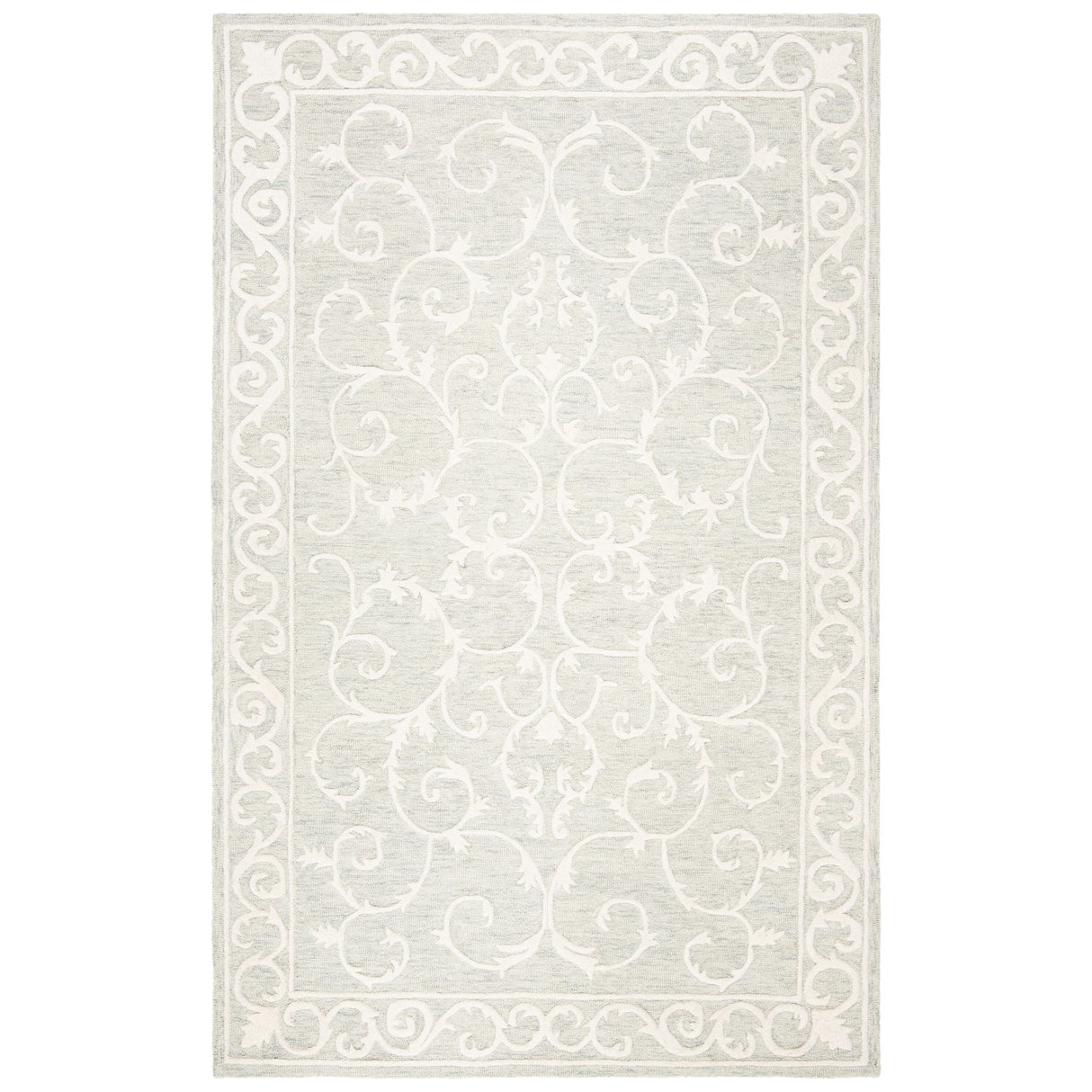 SAFAVIEH Handmade Micro-Loop Tomke Wool Rug