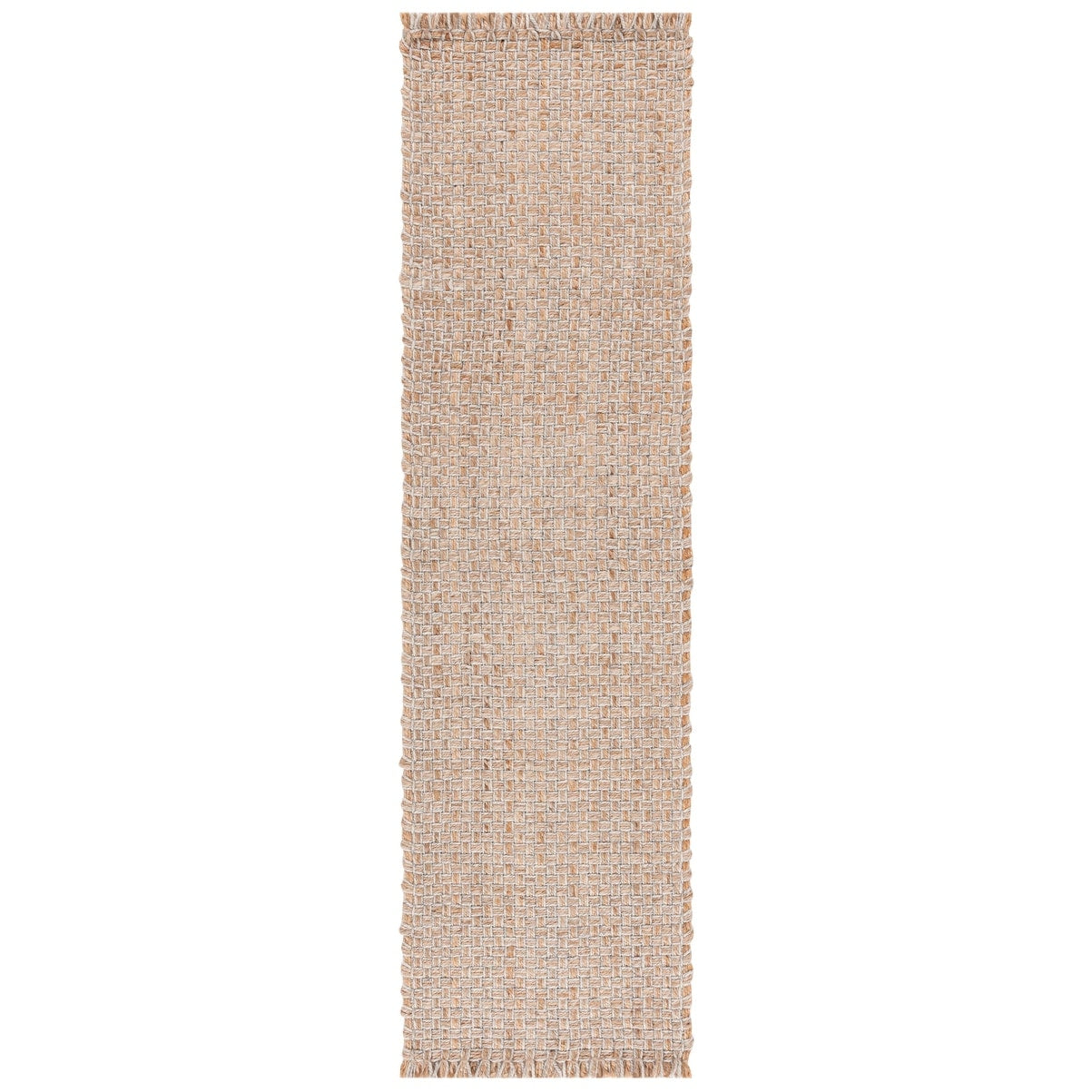 SAFAVIEH Handmade Natural Fiber Karma Farmhouse Fringe Jute Rug
