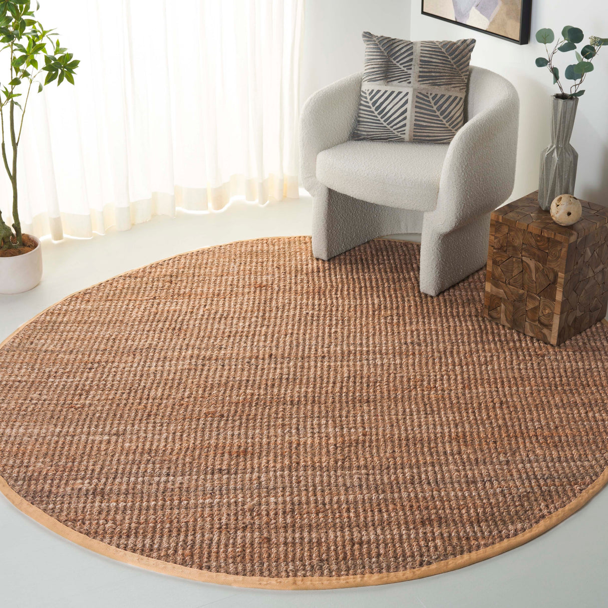 SAFAVIEH Handmade Natural Fiber Leyla Jute Rug