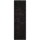 SAFAVIEH Handmade Sheep Shag Dochia Solid Polyester Rug