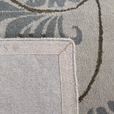 SAFAVIEH Handmade Soho Kailey Scrolls Grey New Zealand Wool