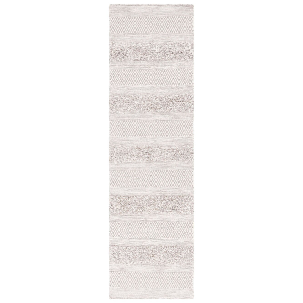 SAFAVIEH Handmade Vermont Adriane Rustic Boho Stripe Wool Rug