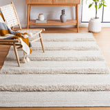 SAFAVIEH Handmade Vermont Adriane Rustic Boho Stripe Wool Rug