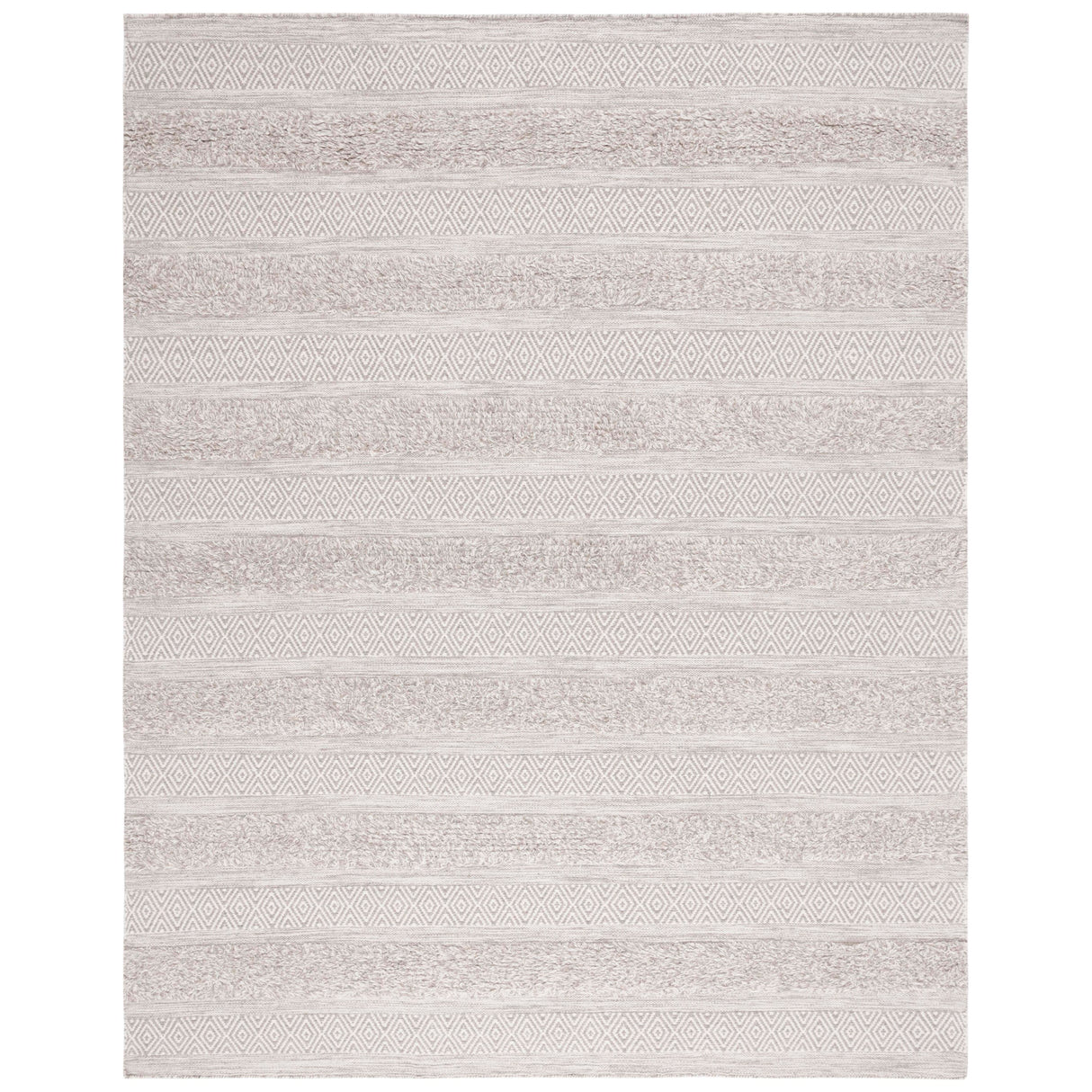 SAFAVIEH Handmade Vermont Adriane Rustic Boho Stripe Wool Rug