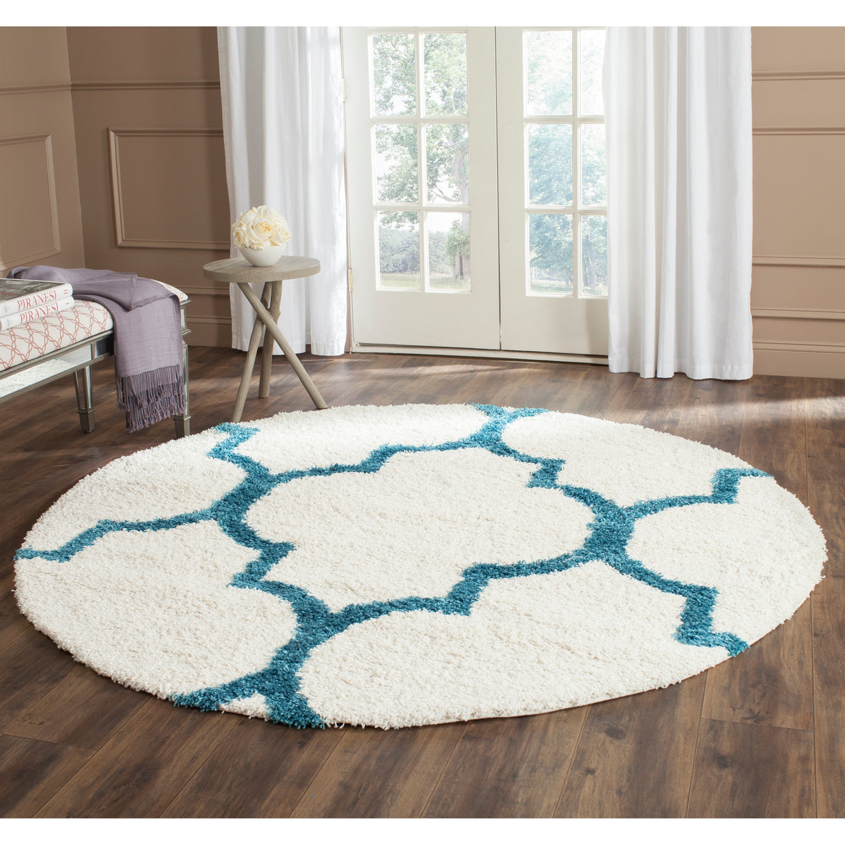 SAFAVIEH Kids Shag Jana Nursery Playroom 2-inch Thick Rug