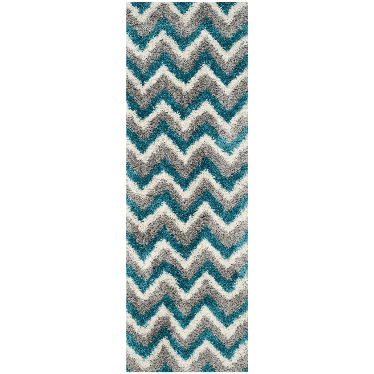 SAFAVIEH Kids Shag Nikki Nursery Playroom 2-inch Thick Rug