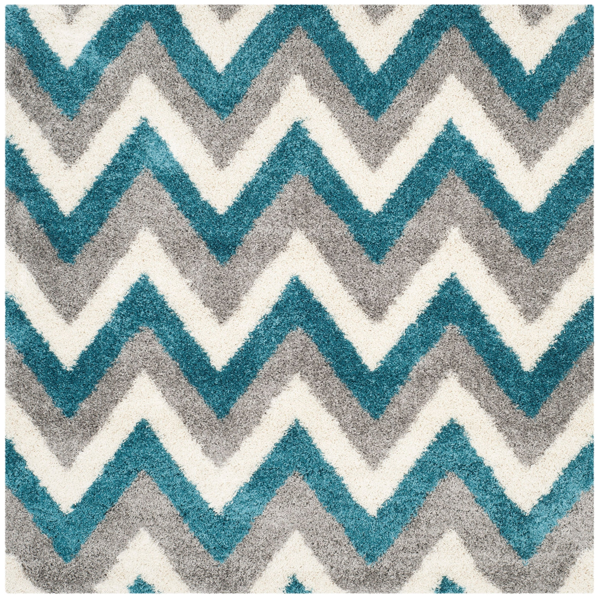SAFAVIEH Kids Shag Nikki Nursery Playroom 2-inch Thick Rug