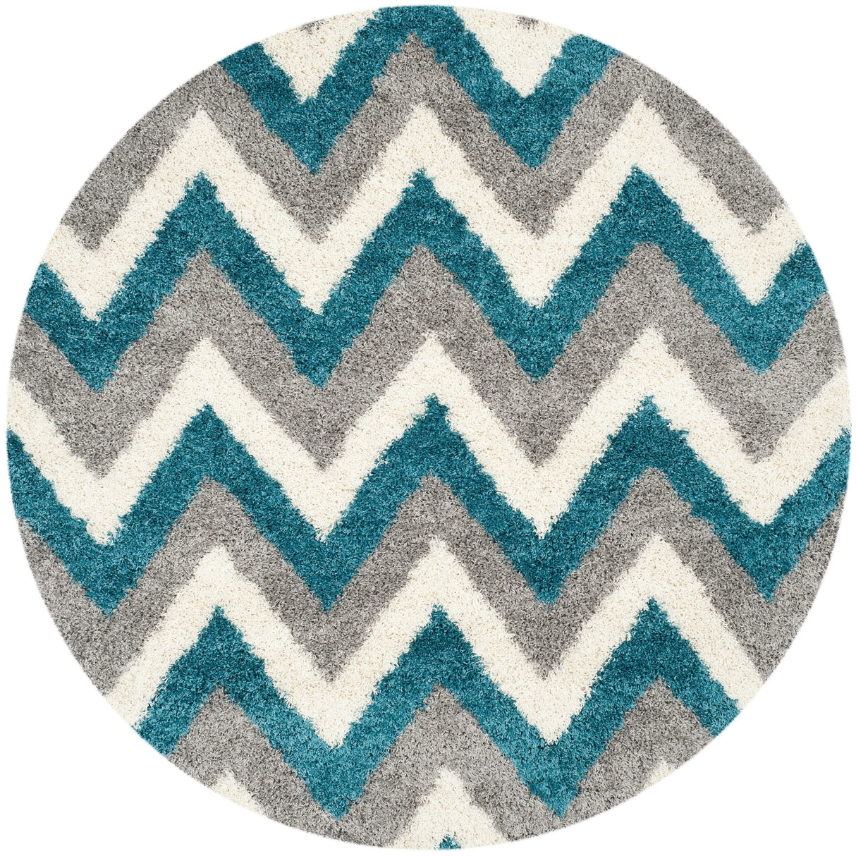SAFAVIEH Kids Shag Nikki Nursery Playroom 2-inch Thick Rug