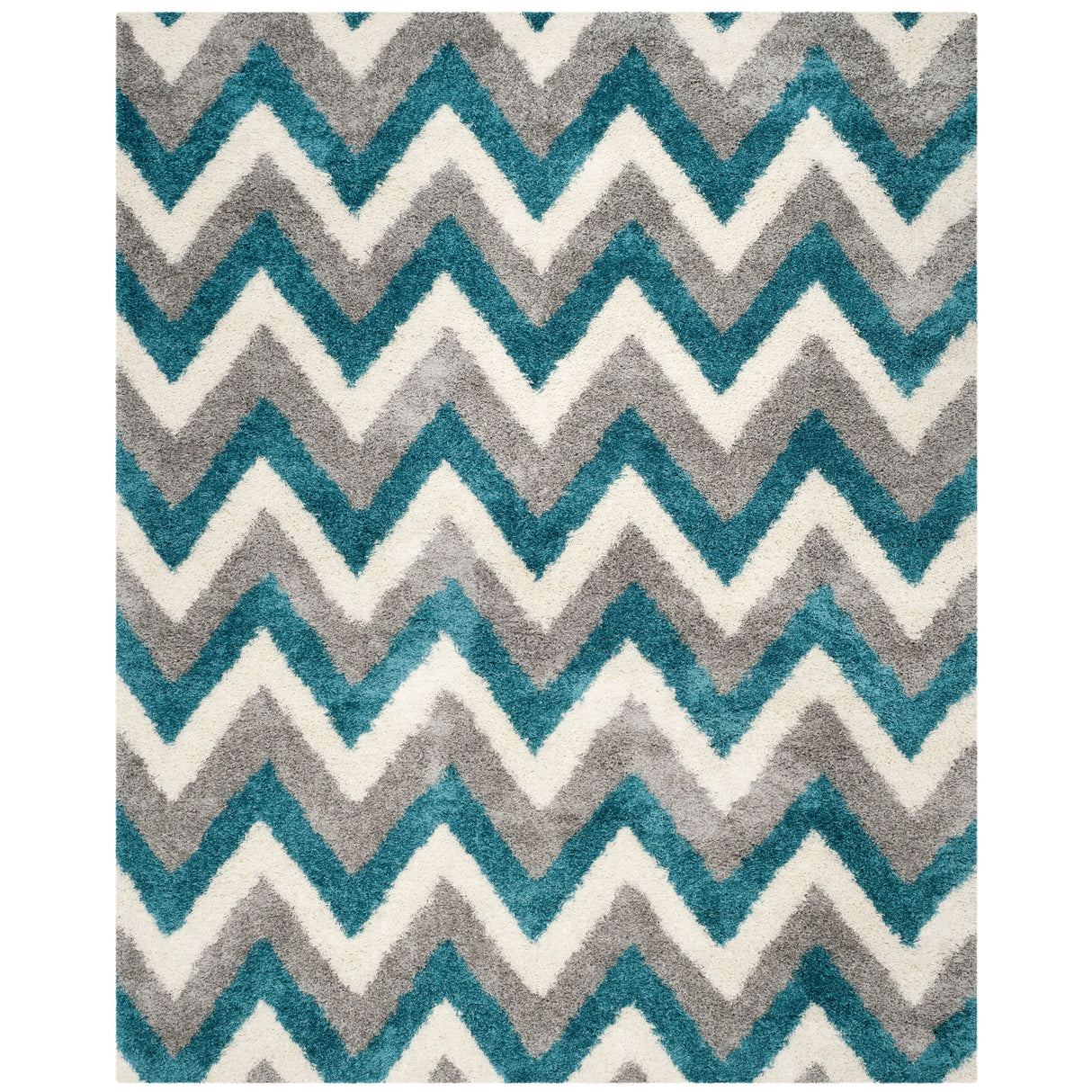 SAFAVIEH Kids Shag Nikki Nursery Playroom 2-inch Thick Rug