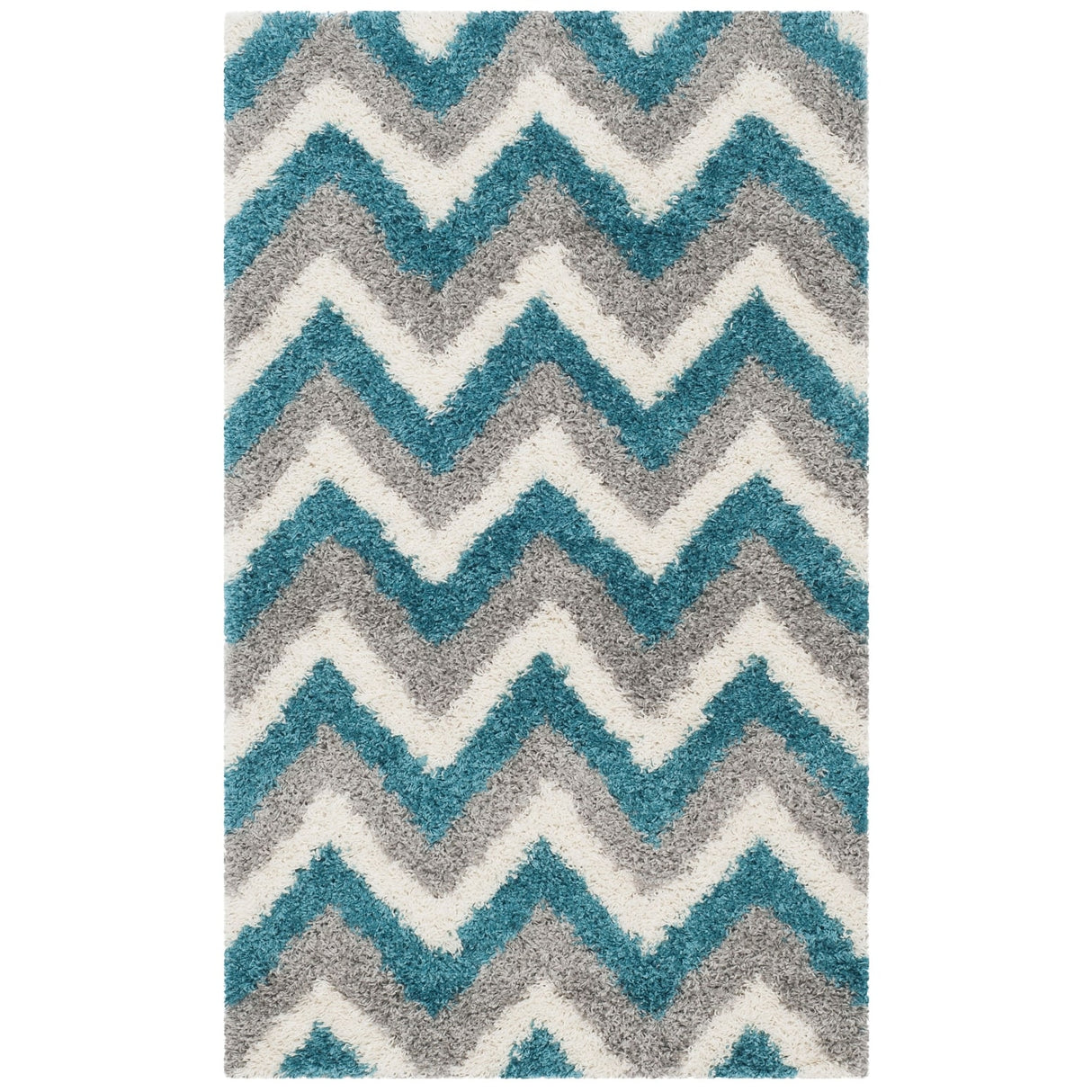 SAFAVIEH Kids Shag Nikki Nursery Playroom 2-inch Thick Rug