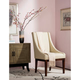 SAFAVIEH Latesha Cream Arm Chair - 23" x 26.2" x 39.2" - 23Wx26Dx39H