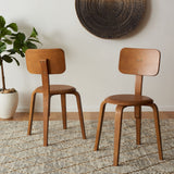 SAFAVIEH Luella Stackable Dining Chair (Set of 2)