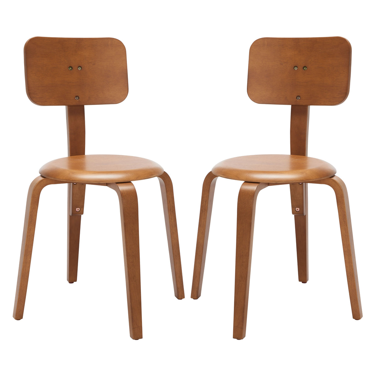 SAFAVIEH Luella Stackable Dining Chair (Set of 2)