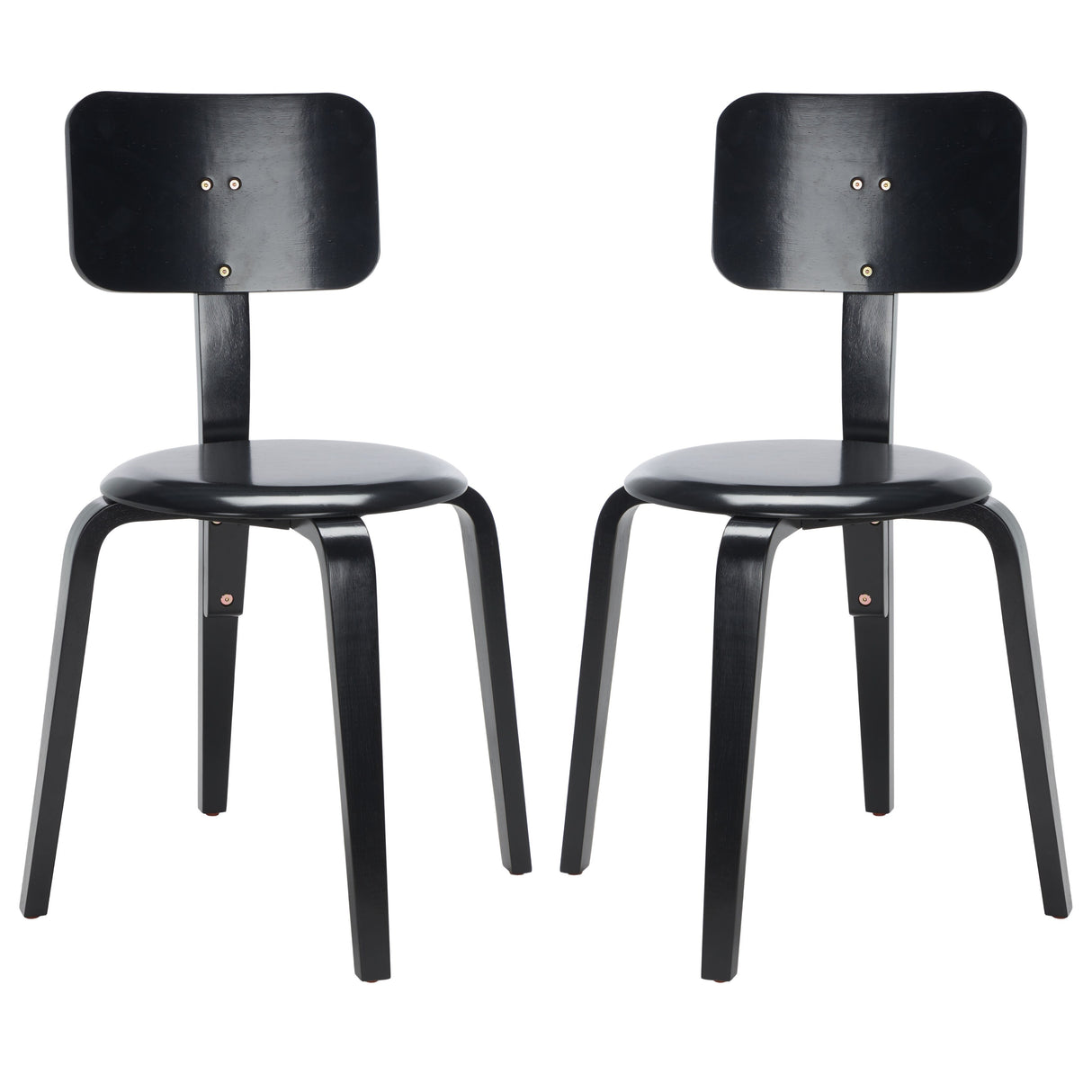 SAFAVIEH Luella Stackable Dining Chair (Set of 2)