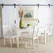 SAFAVIEH Lulla Farmhouse x-Back Dining Chair (Set of 2) - 18.4" W x 19.9" L x 37" H - 18Wx20Dx37H