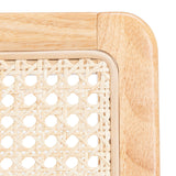 SAFAVIEH Lurline Coastal Rattan Dining Chair (Set of 2) - 18.9" W x 22.3" L x 33.9" H - 19Wx22Dx34H