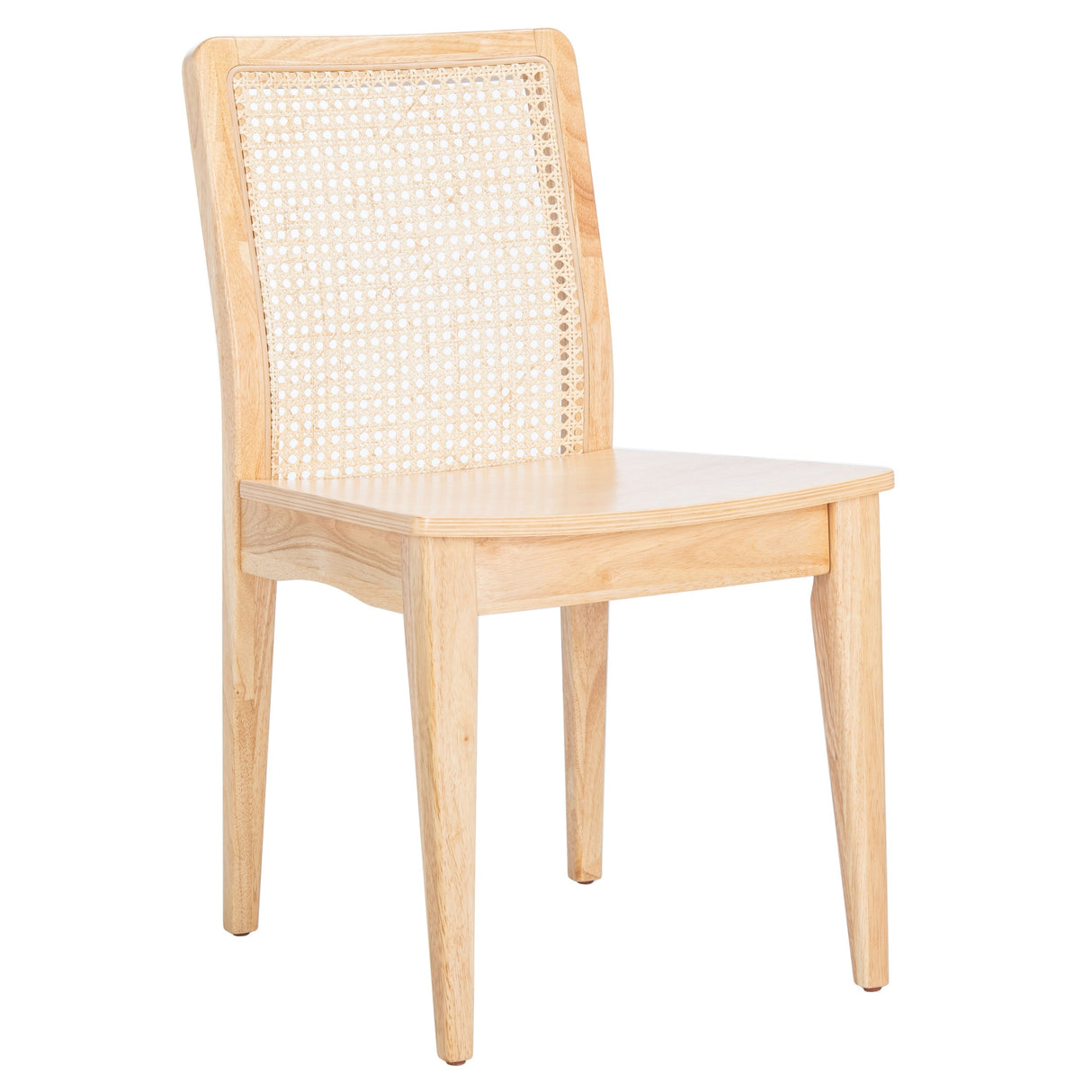 SAFAVIEH Lurline Coastal Rattan Dining Chair (Set of 2) - 18.9" W x 22.3" L x 33.9" H - 19Wx22Dx34H