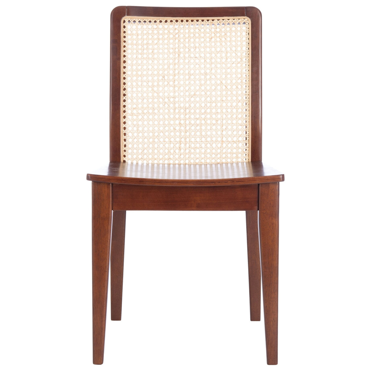 SAFAVIEH Lurline Coastal Rattan Dining Chair (Set of 2) - 18.9" W x 22.3" L x 33.9" H - 19Wx22Dx34H