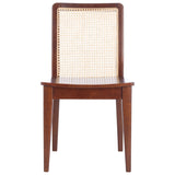 SAFAVIEH Lurline Coastal Rattan Dining Chair (Set of 2) - 18.9" W x 22.3" L x 33.9" H - 19Wx22Dx34H