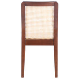 SAFAVIEH Lurline Coastal Rattan Dining Chair (Set of 2) - 18.9" W x 22.3" L x 33.9" H - 19Wx22Dx34H
