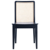 SAFAVIEH Lurline Coastal Rattan Dining Chair (Set of 2) - 18.9" W x 22.3" L x 33.9" H - 19Wx22Dx34H