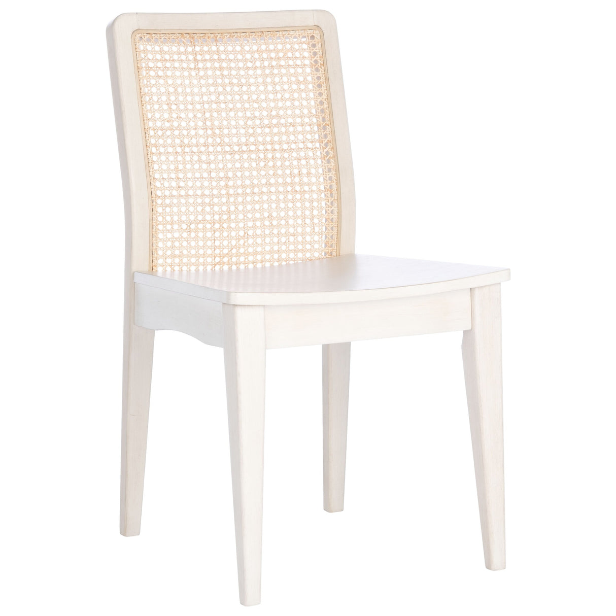 SAFAVIEH Lurline Coastal Rattan Dining Chair (Set of 2) - 18.9" W x 22.3" L x 33.9" H - 19Wx22Dx34H