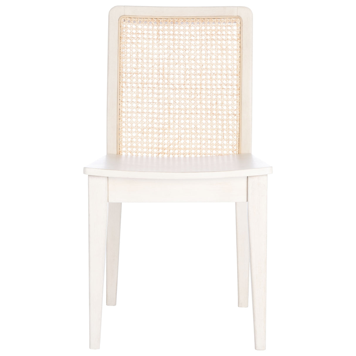 SAFAVIEH Lurline Coastal Rattan Dining Chair (Set of 2) - 18.9" W x 22.3" L x 33.9" H - 19Wx22Dx34H