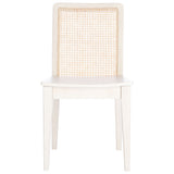 SAFAVIEH Lurline Coastal Rattan Dining Chair (Set of 2) - 18.9" W x 22.3" L x 33.9" H - 19Wx22Dx34H