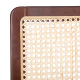SAFAVIEH Lurline Coastal Rattan Dining Chair (Set of 2) - 18.9" W x 22.3" L x 33.9" H - 19Wx22Dx34H