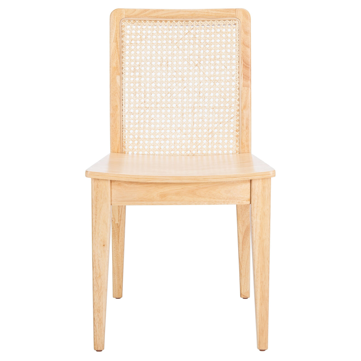 SAFAVIEH Lurline Coastal Rattan Dining Chair (Set of 2) - 18.9" W x 22.3" L x 33.9" H - 19Wx22Dx34H