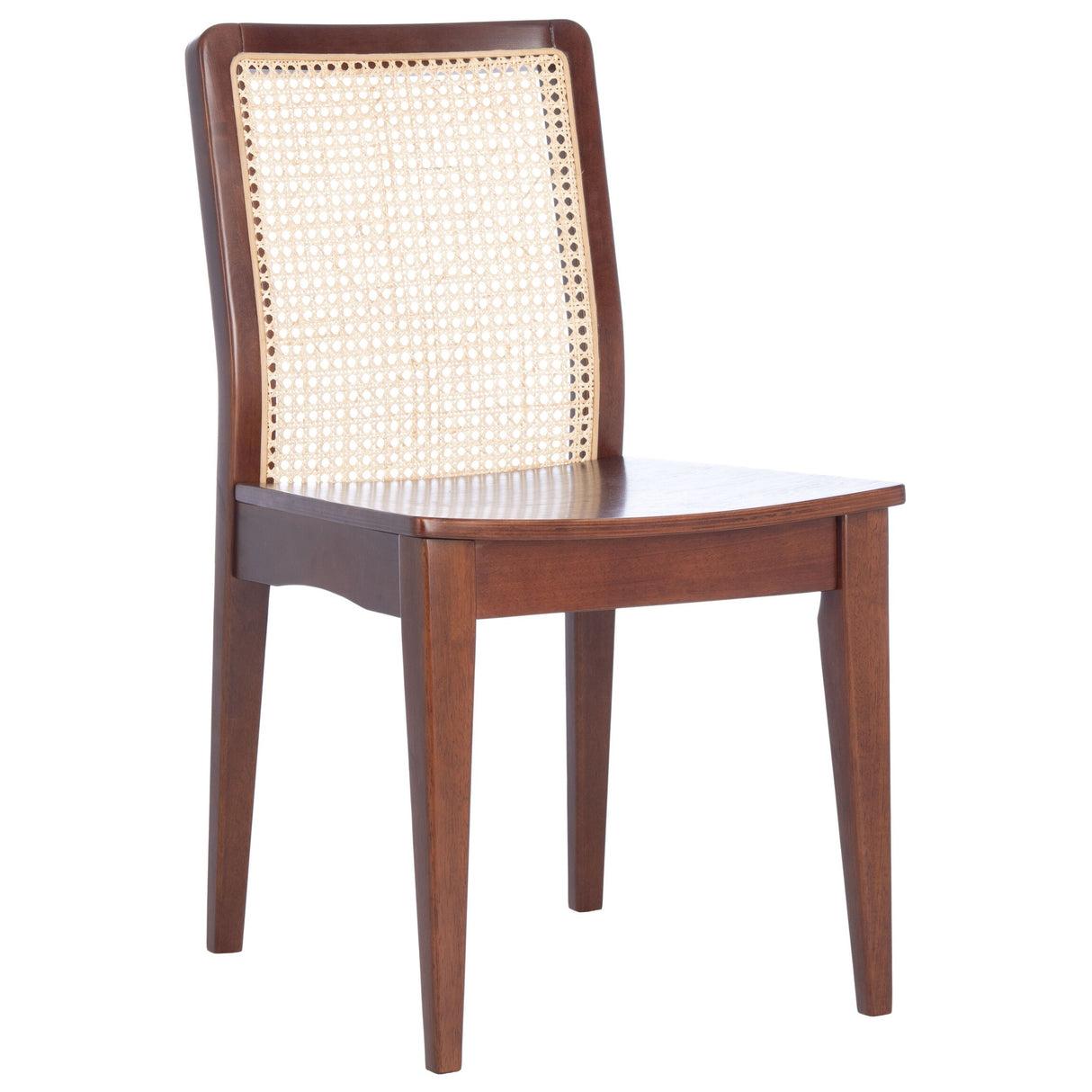 SAFAVIEH Lurline Coastal Rattan Dining Chair (Set of 2) - 18.9" W x 22.3" L x 33.9" H - 19Wx22Dx34H