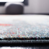 SAFAVIEH Luxor Merilyn Modern Abstract Ivory / Blue Rug