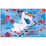 SAFAVIEH Machine Washable Slip Resistant Collection Inspired By Disney's Animated Film Frozen 2 - Olaf