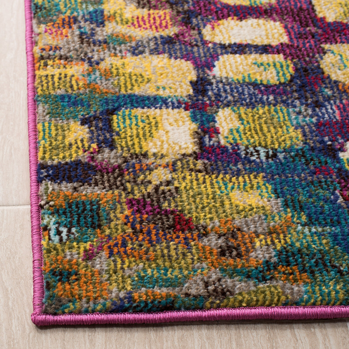 SAFAVIEH Madison Cherie Modern Abstract Watercolor Rug