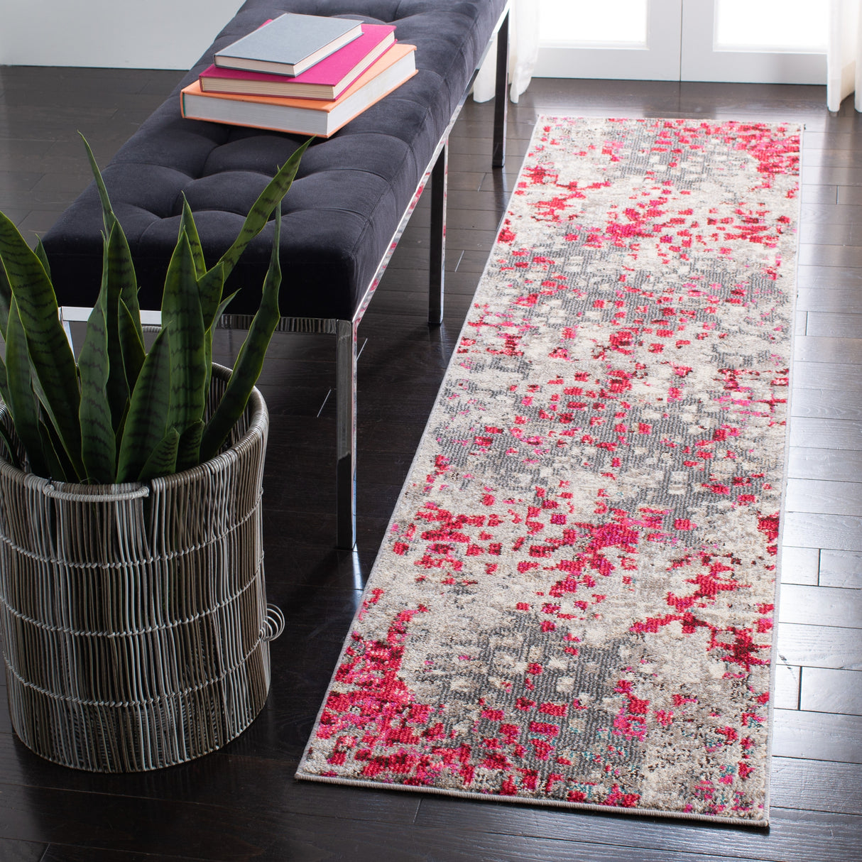 SAFAVIEH Madison Cherie Modern Abstract Watercolor Rug