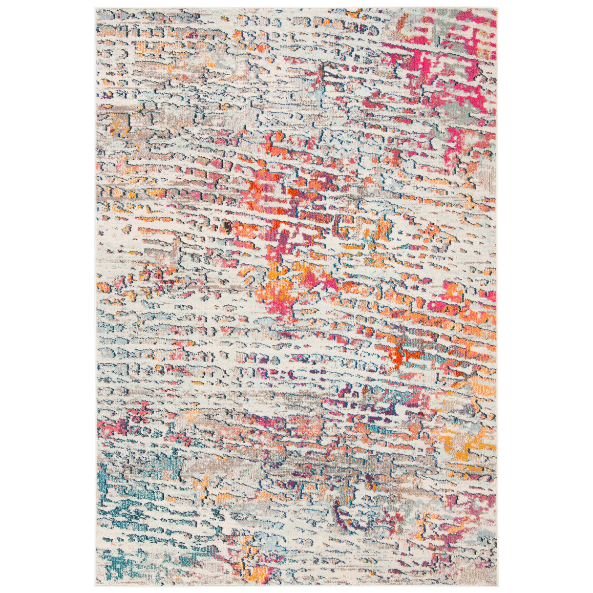 SAFAVIEH Madison Erlinda Vintage Boho Abstract Rug