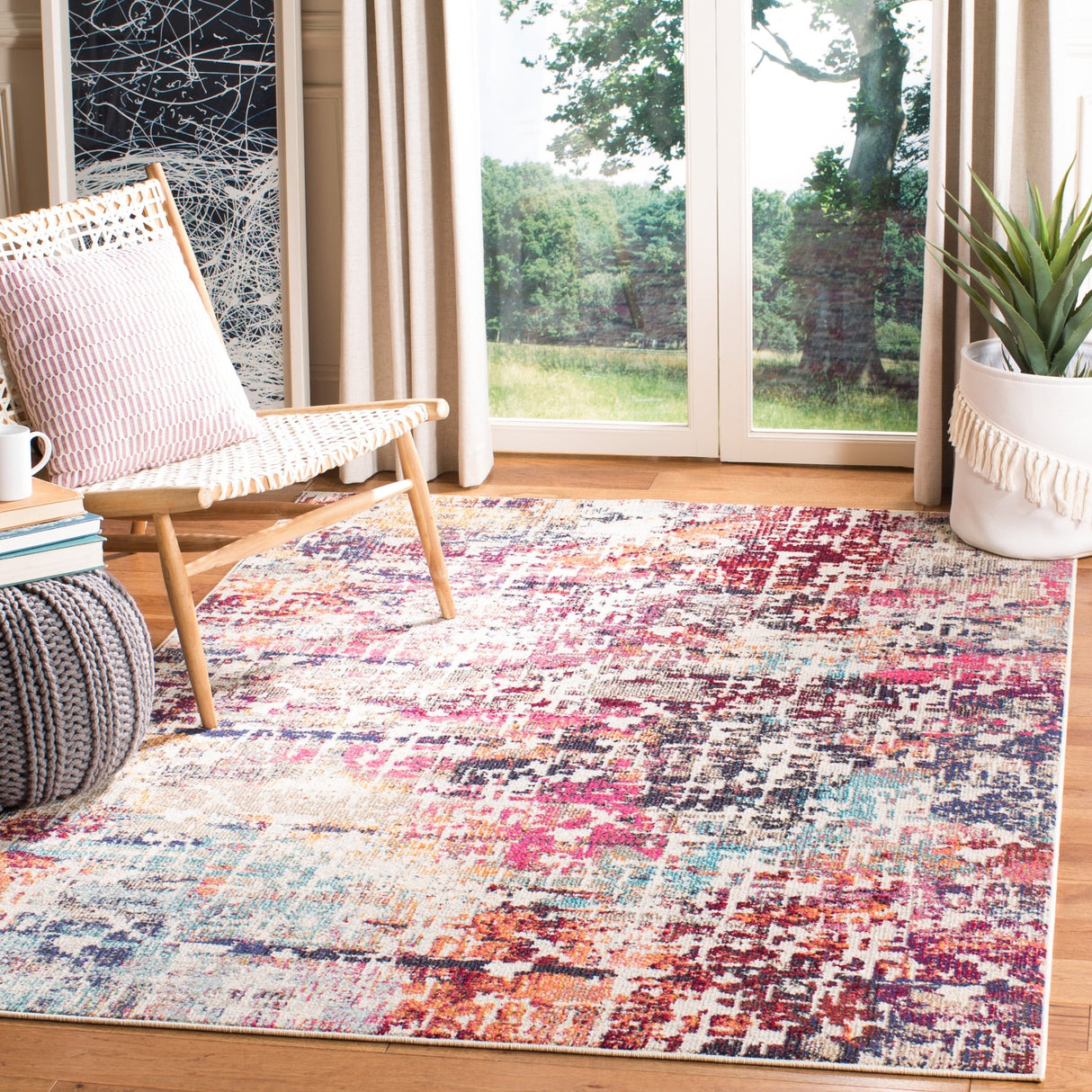 SAFAVIEH Madison Illa Vintage Abstract Rug-