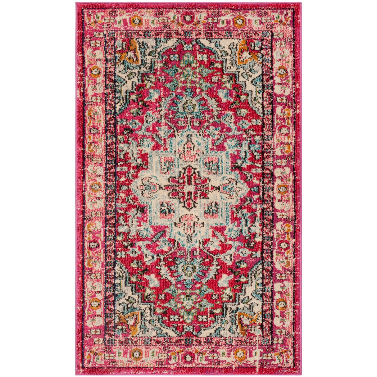 SAFAVIEH Monaco Dimple Distressed Boho Rug
