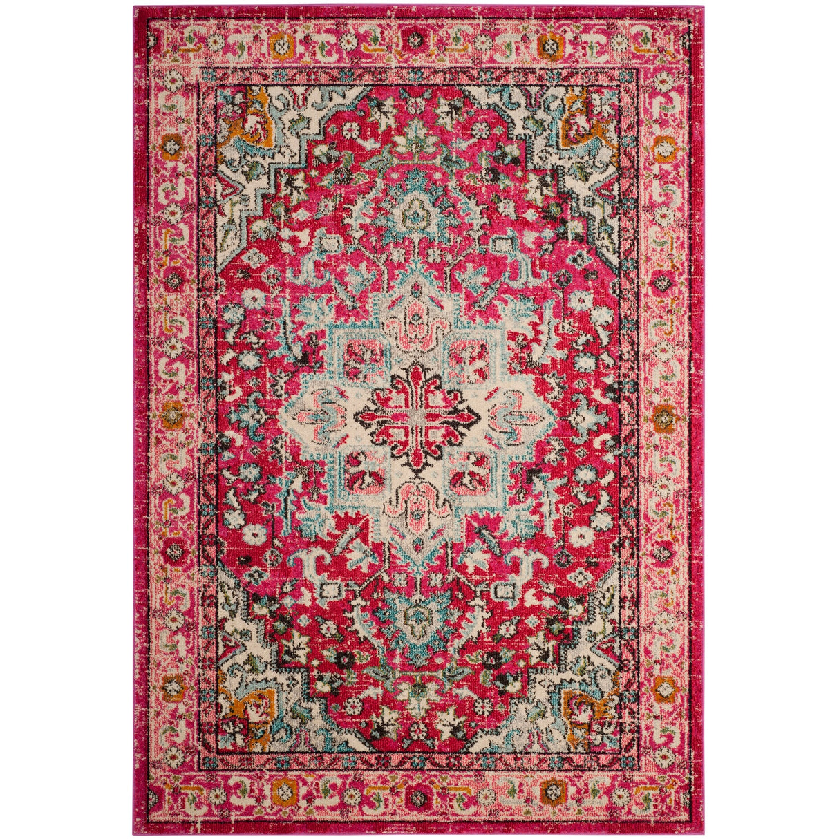 SAFAVIEH Monaco Dimple Distressed Boho Rug