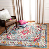 SAFAVIEH Monaco Oceane Boho Medallion Distressed Area Rug