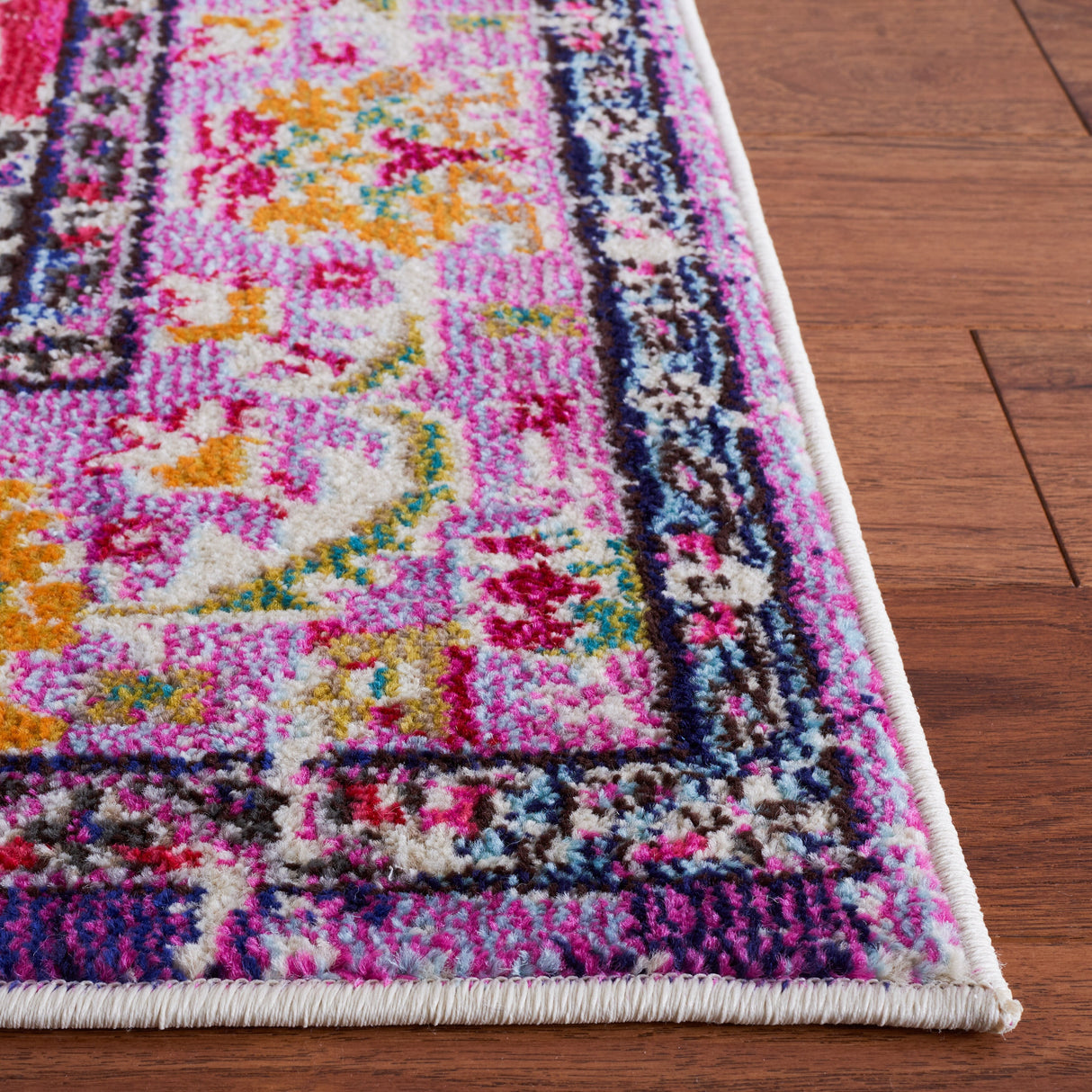 SAFAVIEH Monaco Oceane Boho Medallion Distressed Area Rug