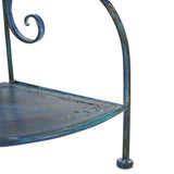 SAFAVIEH Outdoor Cielo 60" 4-Tier Corner Shelf - 13" W x 13" D x 60" H - 13Wx13Dx60H