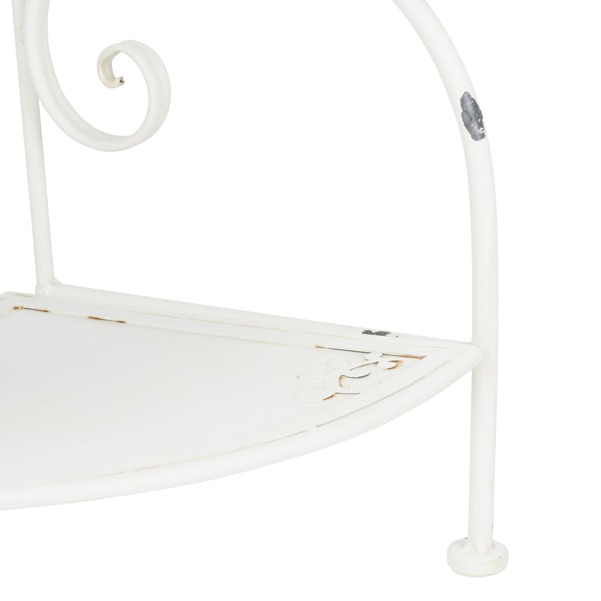 SAFAVIEH Outdoor Cielo 60" 4-Tier Corner Shelf - 13" W x 13" D x 60" H - 13Wx13Dx60H
