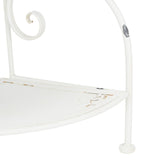 SAFAVIEH Outdoor Cielo 60" 4-Tier Corner Shelf - 13" W x 13" D x 60" H - 13Wx13Dx60H