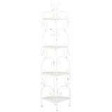 SAFAVIEH Outdoor Cielo 60" 4-Tier Corner Shelf - 13" W x 13" D x 60" H - 13Wx13Dx60H