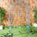 SAFAVIEH Outdoor Isabela Victorian Scroll Iron Arch