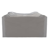 SAFAVIEH Outdoor Laila 4-Piece Set Grey Cover - 53.5" W x 57.5" L x 32.7" H - 54Wx58Dx33H