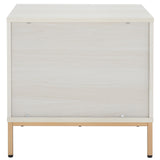 SAFAVIEH Raita 2-Drawer Nightstand Bedside Accent Table