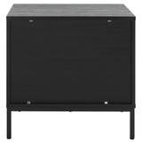 SAFAVIEH Raita 2-Drawer Nightstand Bedside Accent Table